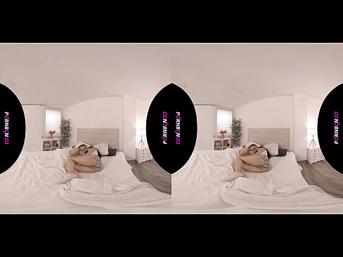 ❤️ PORNBCN VR 两个年轻的女同性恋者在4K 180 3D虚拟现实中醒来的角质，日内瓦贝鲁奇卡特里娜莫雷诺 Porno ❌️